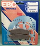 New Genuine Ebc FA119R High Performance Mc Long-life Sintered Brake Pad Set. Fixed Price $20.94.
