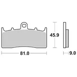Bmw C Independent (K84) 1200 2003-2006 Front Brake Pads Sbs 778 Hs (s. Fixed Price $43.01.