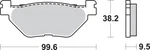 Sbs Sintered Brake Pads 769LS. Fixed Price $54.95.