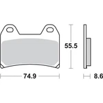 Sbs Brake Pads 706HF. Fixed Price $48.61.