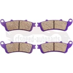 Carbon Fiber Brake Pads Kit Front For 2002-09 Honda VFR800 Interceptor FA261. Fixed Price $15.57.