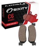Rear Ceramic Brake Pads 2002-2003 Yamaha YZF-R1 Set Full Kit Complete Ws. Fixed Price $13.46.