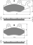 Goldfren K5-088, FA165/2, FA215/2 Disc Pads (pair). Fixed Price $18.96.