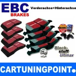 Ebc Brake Pads Front+rear Blackstuff For Lancia Dedra 835 DP733 DP370. Fixed Price $397.36.