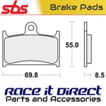 Sbs 624DC Brake Pads Organic Racing. Fixed Price $49.58.
