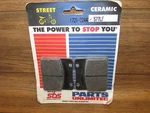 Suzuki Motorcycle Rear Brake Pads Sbs Parts Unlimited 1721-0244 1984-2007. Fixed Price $12.79.