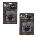 Niche Brake Pad Set For Honda CBR600RR Kawasaki Ninja Semi-metallic 2 Pack Front. Fixed Price $17.95.