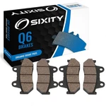 Front Organic Brake Pads 1984-1985 Honda GL1200A Gold Wing Aspencade Set Np. Fixed Price $17.14.