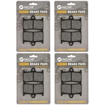 Brake Pad Set For Yamaha R6S R1 FZ1 FZ6 YZF600R Front Semi-metallic 4 Pack. Fixed Price $35.37.