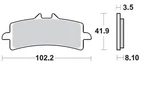 Braking Brake Pads #930CM55. Fixed Price $48.32.