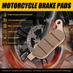 Caltric Rear Brake Pads For Harley Davidson Fxdb Dyna Street Bob 2008-2017. Fixed Price $39.00.