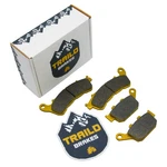 Traild Honda CBR250R 2011-2013 Ceramic Brake Pad Front And Rear Set. Fixed Price $29.79.