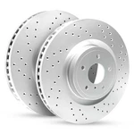 For Lexus RC300 16-20 R1 Concepts Drilled & Slotted Rear Brake Rotor Set. Fixed Price $252.17.