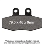 Ebc Motorcycle Brakes FA132R Series Heavy Duty Sintered Pads. Fixed Price $41.61.