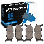 Front Organic Brake Pads 2009 Yamaha FZS600 FZ6 Set Full Kit V X Piston Nm. Fixed Price $16.69.