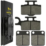 Caltric Front And Rear Brake Pads For Kawasaki KL110 KSR110 2003-2015. Fixed Price $21.70.