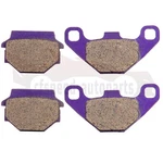 Carbon Fiber Brake Pads Front & Rear For 1986 Kawasaki KX125 KX250 KX500 FA67. Fixed Price $10.52.