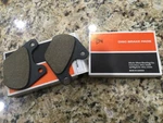 2 Sets Brake Pads Harley-davidson Part #44099-77 Fits 1977-1981 Xl, 80 & Up Flt. Fixed Price $5.00.