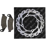 Niche Front Left Brake Rotor Pad Kit For Suzuki 59300-36850 Semi Metallic. Fixed Price $29.95.
