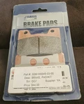 Genuine Yamaha Brake Pads 3GM-W0045-03-00 Oem New Old Stock Original Package. Fixed Price $25.00.