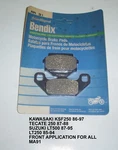 Kawasaki 250 Suzuki LT500 Brake Pads Bendix MA91. Fixed Price $22.95.