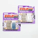Brake Pad Set Racing For Both Front Calipers Goldfren S33-134 Ebc Equiv FA296. Fixed Price $53.98.