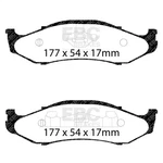 Ebc Brakes DP41255R Disc Pad Set Front Yellowstuff Our Flagship Range Fmsi. Fixed Price $183.64.