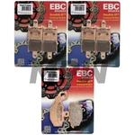 Kawasaki ZX-6R 600 2007-2016 Ebc Hh Sintered Brake Pads Kit Front & Rear. Fixed Price $136.85.