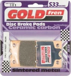 Goldfren S33 Brake Pads Rear For Bmw K100 Lt Non Abs Valve 1986-2008/1988. Fixed Price $18.73.
