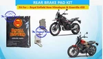 Royal Enfield "rear Brake Pad Kit For New Himalayan & Guerrilla 450". Fixed Price $81.78.