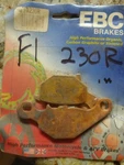 Ebc - FA230R Series Long Life Sintered Brake Pads F1. Fixed Price $14.96.