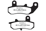 Ebc FA157R Brake Pads (set For Disc). Fixed Price $38.99.