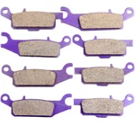 8PCS Brake Pads For 2009-2014 Yamaha Grizzly YFM550FG 4X4 Carbon Fiber. Fixed Price $16.89.