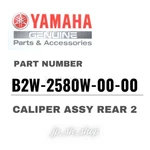 Yamaha Genuine Oem Parts Caliper Assy Rear B2W-2580W-00-00 For YZ250F. Fixed Price $280.44.