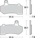 Sbs Street Excel Sintered Brake Pads 830H.HS. Fixed Price $52.95.