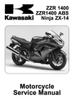 2006 2007 Kawasaki Abs Ninja ZX-14 Motorcycle Service Manual. Fixed Price $45.00.