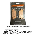 Kawasaki Teryx Rear Brake Pads By Moose 1721-3003 (M707-S47). Fixed Price $32.97.