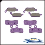 4 Pair Brake Pads For Harley-davidson Custom Fxstc Softail 09-10 Carbon Fiber. Fixed Price $25.47.