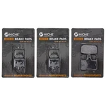Niche Brake Pad Set For Kawasaki Ninja ZX14R Concours Complete Semi-metallic. Fixed Price $22.95.