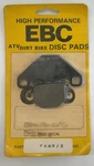 Standard Organic Brake Pads Ebc FA83/2 Os. Fixed Price $12.57.