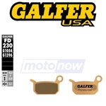 Galfer Brakes Rear Hh Sintered Pads For 2004-2008 Ktm 65 Sx Pm. Fixed Price $38.80.