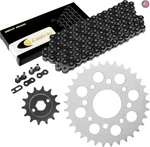 Caltric Black Drive Chain And Sprocket Kit Compatible With Honda CMX250C Rebel. Fixed Price $128.80.