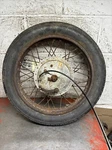 1955 - 58 Zundapp 200S Challenger Front Wheel Brakes Axle. Fixed Price $79.95.