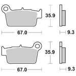 Brake Pads Sbs 790SI. Fixed Price $62.83.