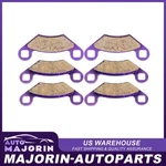 Front & Rear Carbon Fiber Fit For 11-13 Polaris 4X4 Ho Sportsman 400 Brake Pads. Fixed Price $12.03.