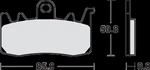 Sbs 900HS Brake Pad. Fixed Price $46.33.