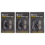 Niche Brake Pad Set For Honda Goldwing GL1500SE GL1500A Front Rear Organic. Fixed Price $20.95.