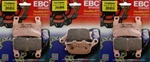 Ebc FA296HH Front & FA174HH Rear Brake Pads Set Fits 2001-2006 Honda CBR600F4I. Fixed Price $151.17.