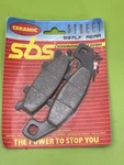 Nos Sbs Kawasaki ZX600 C, ZX6, ZX10, ZR1100 Brake Pads Rear 597LF FA129. Fixed Price $15.00.