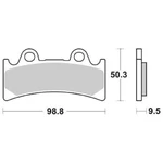 Brake Pads Sbs 683HF. Fixed Price $74.66.